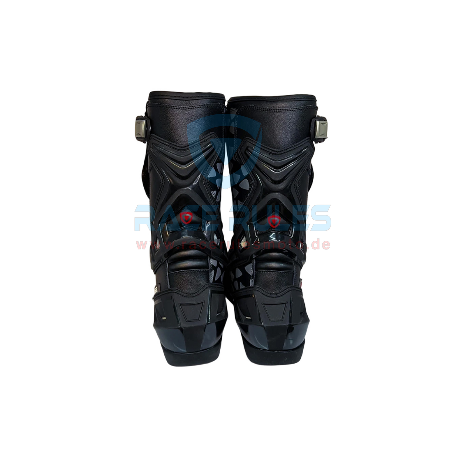 Honda Repsol Motorrad-Lederstiefel, CE-geprüft, robuste Rennstiefel für Herren und Damen