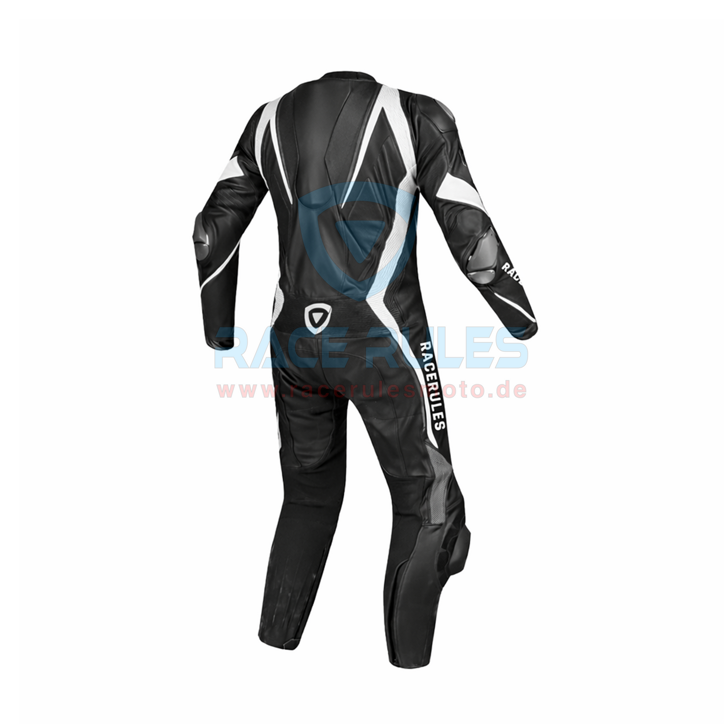 Premium RACERULES One-Piece Motorcycle Leather Suit
