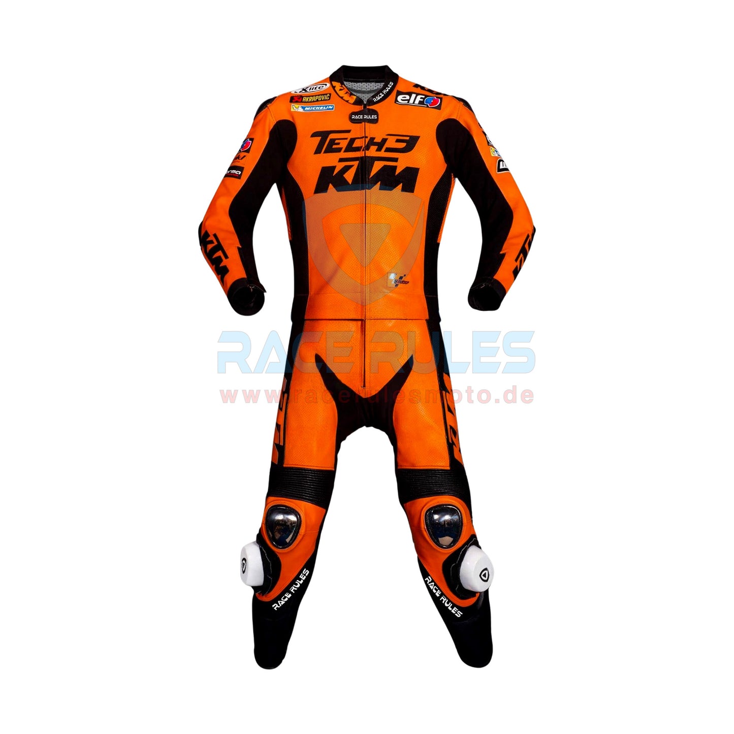 KTM Tech Leather Motorbike Suit MotoGP Gear for Men & Women