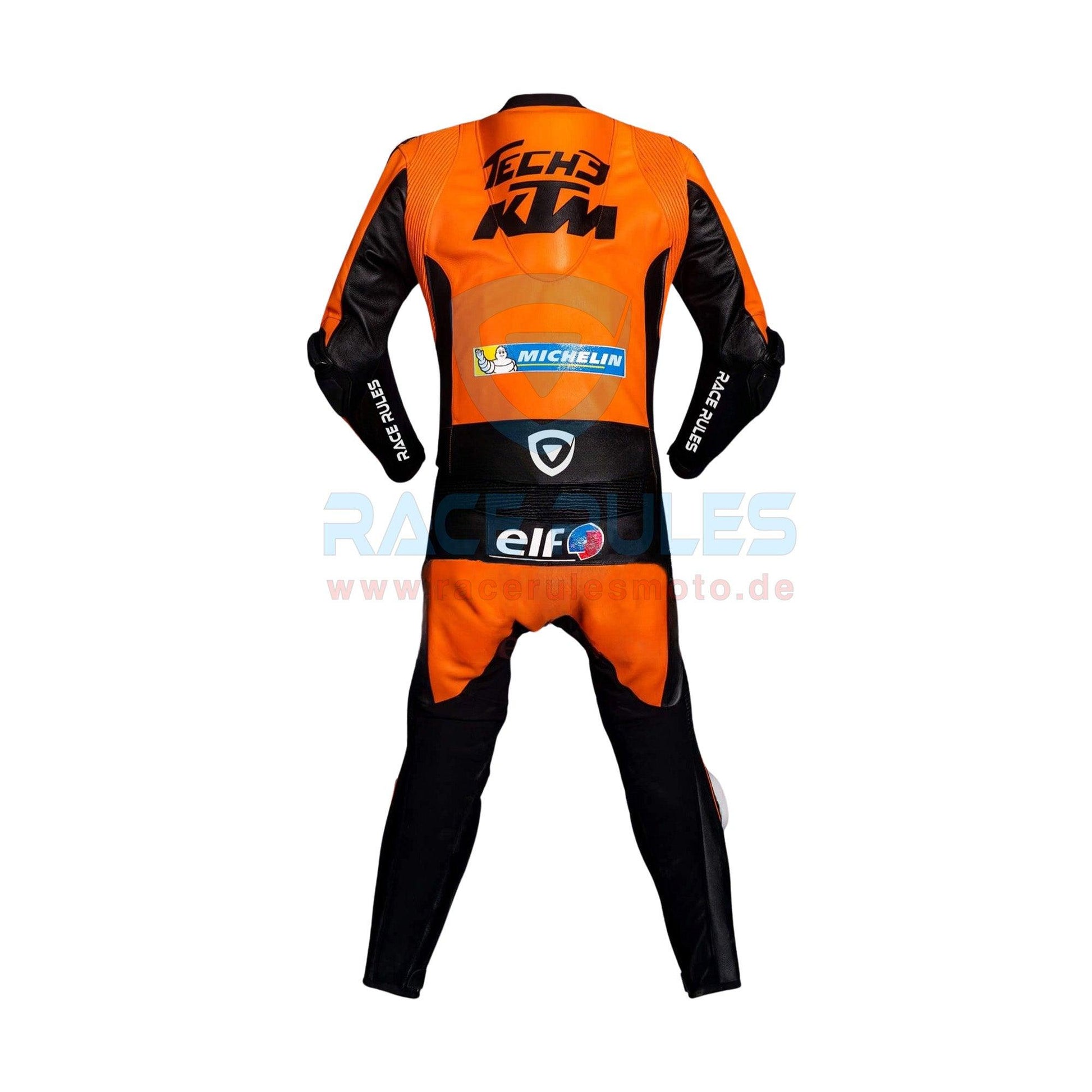 ktm race gear KTM Tech Leather Motorbike Suit MotoGP Gear for Men & Women – RACERULES MOTO