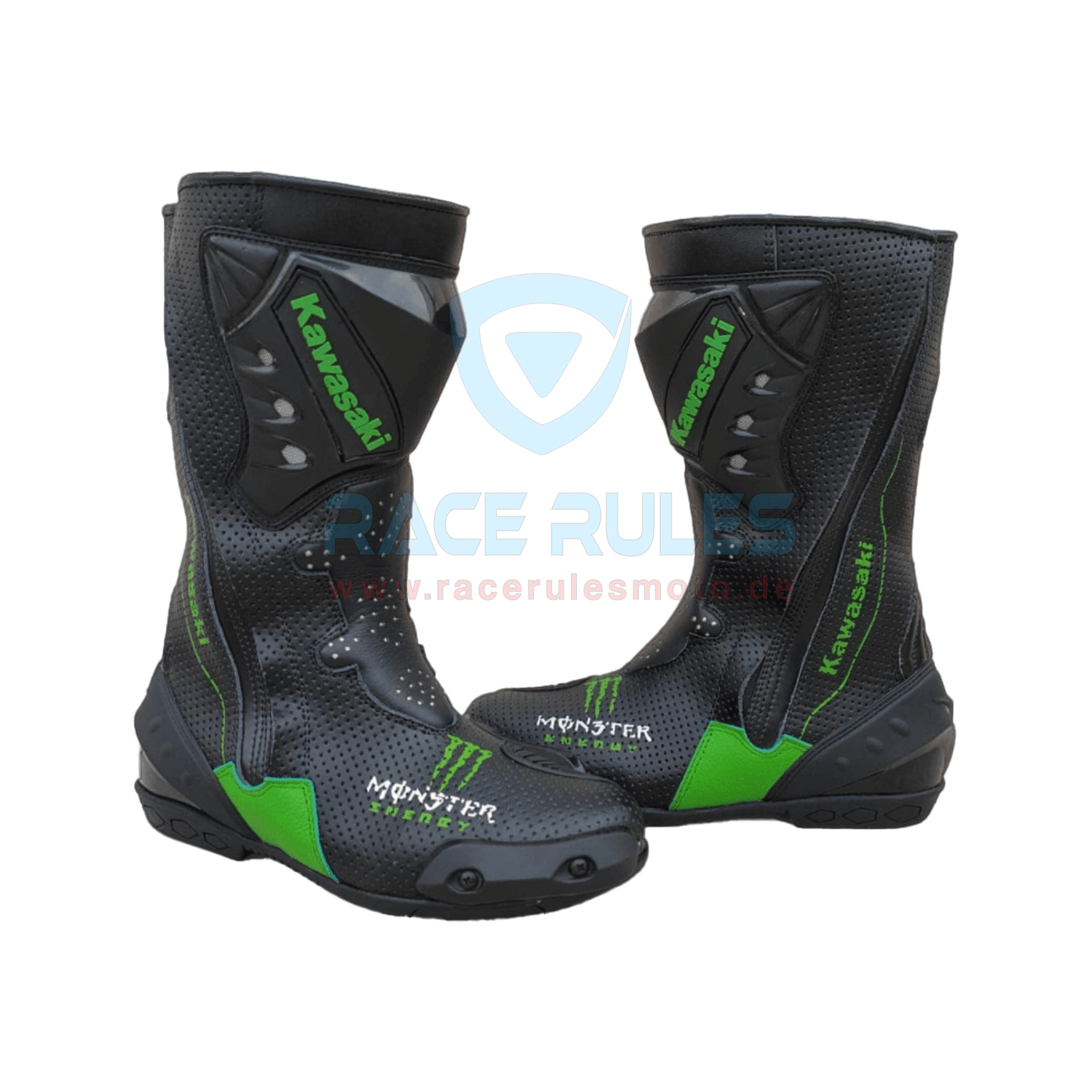 kawasaki riding boots