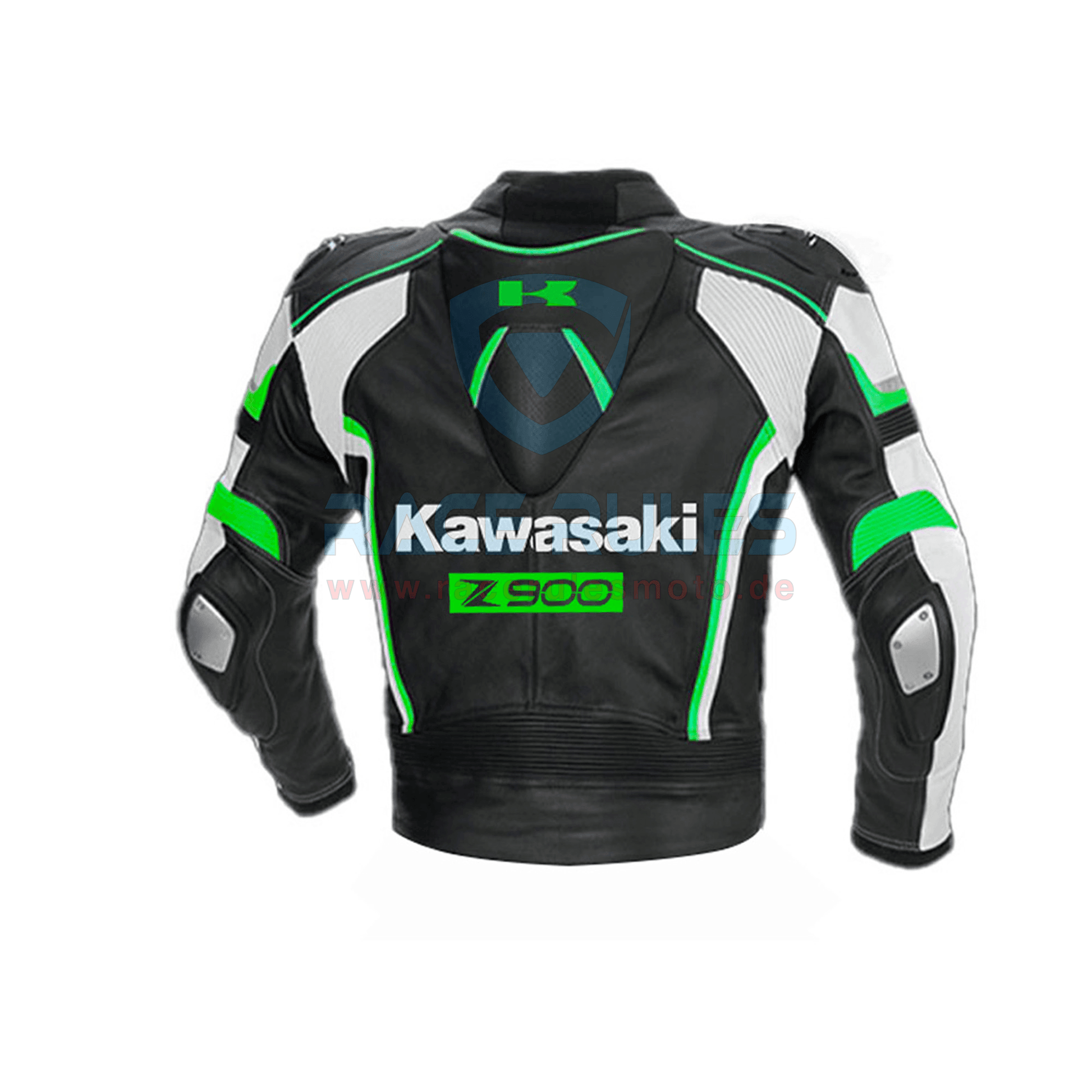 Kawasaki Ninja Motorcycle Leather Jacket With Complete Safety