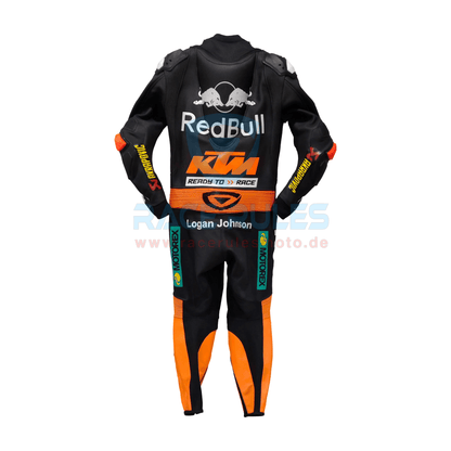 Red bull KTM MotoGP Leather Motorbike Racing Suit for Men & Women - RACERULES MOTO