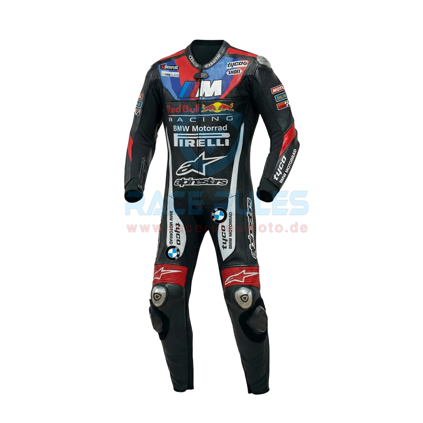 BMW Red Bull Tyco Racing Leather Suit | RACERULES