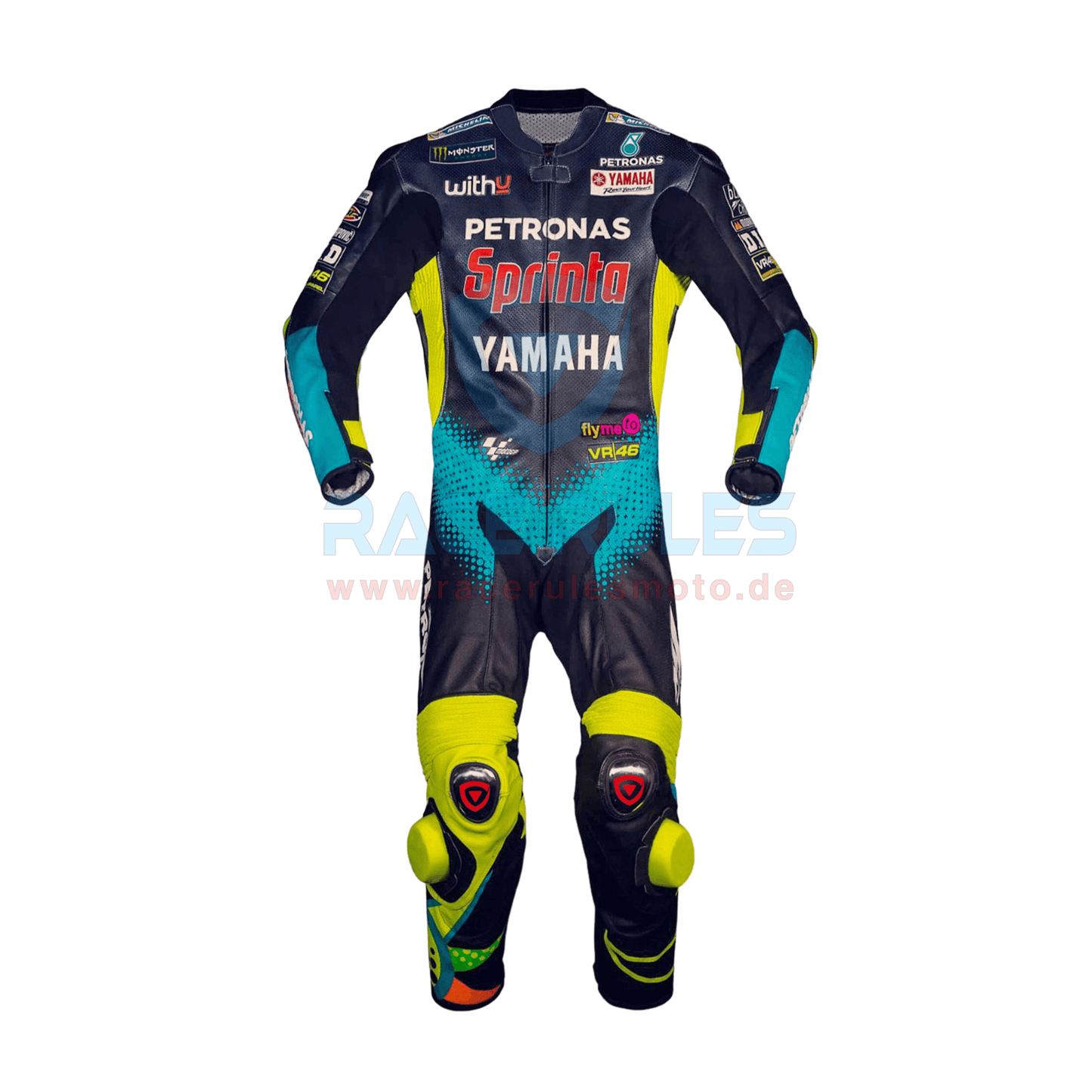 Rossi Leather Suit Motorcycle Riding Yamaha Petronas - RACERULES MOTO