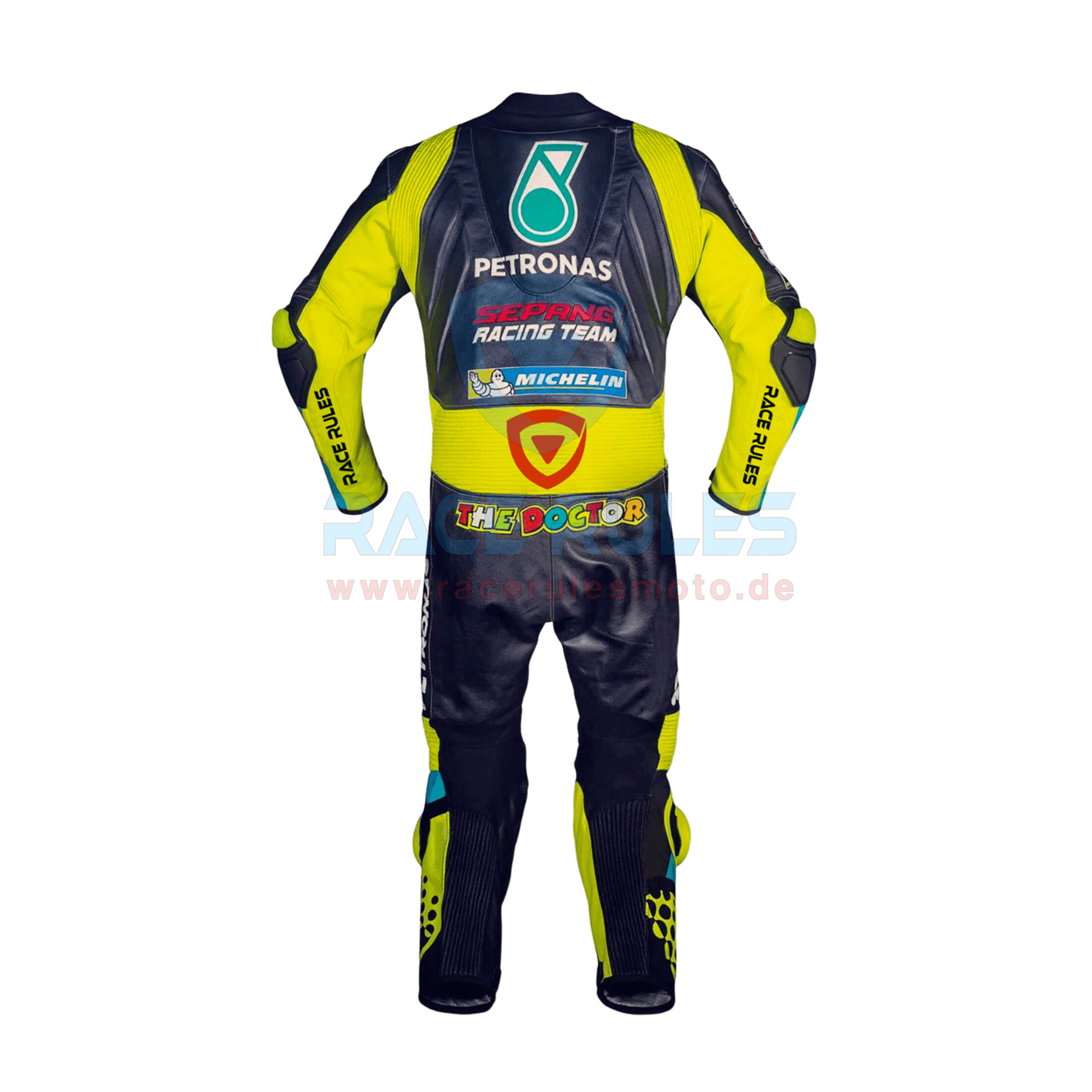 Rossi Leather Suit Motorcycle Riding Yamaha Petronas - RACERULES MOTO