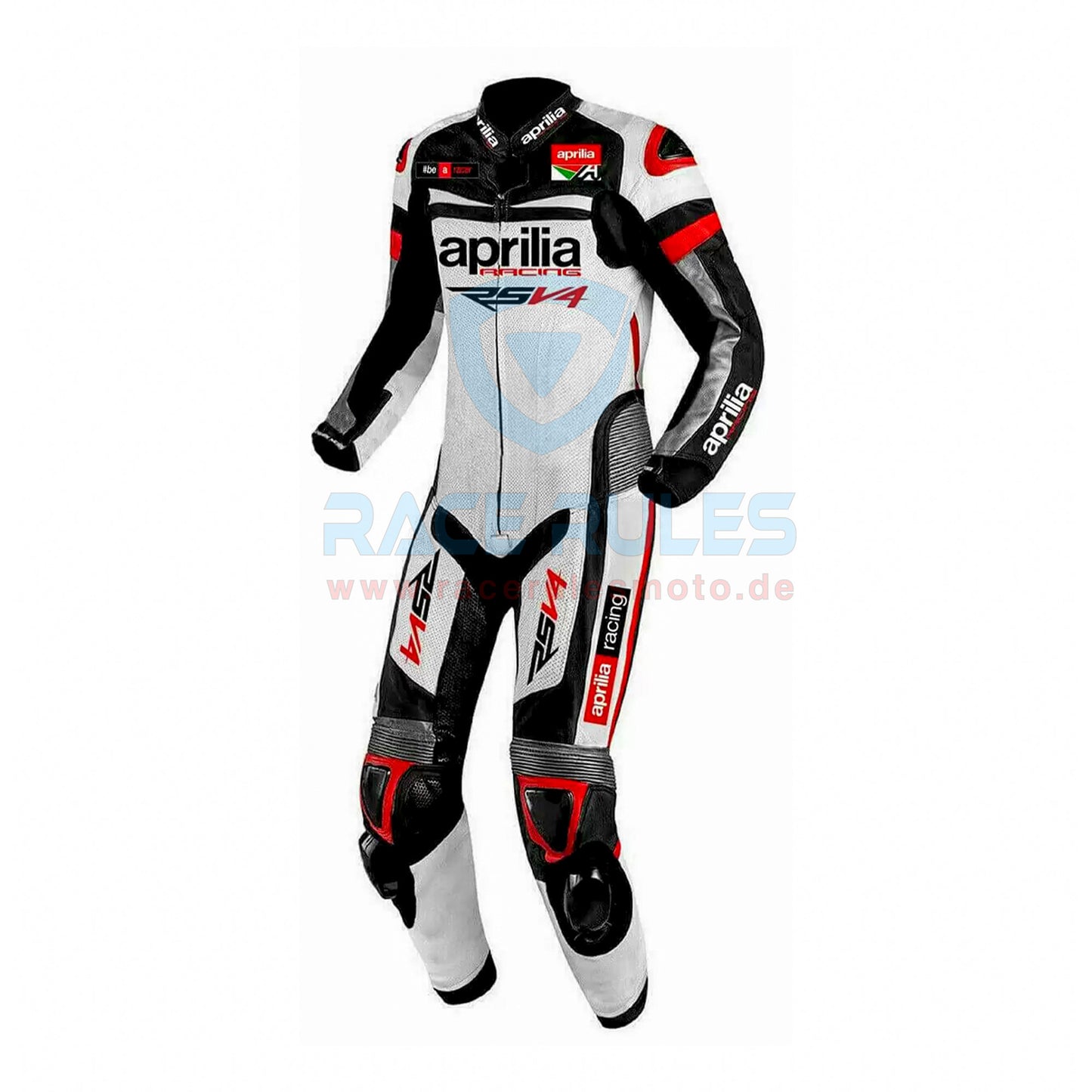 Aprilia Racing RSV4 Leather Motorcycle Suit