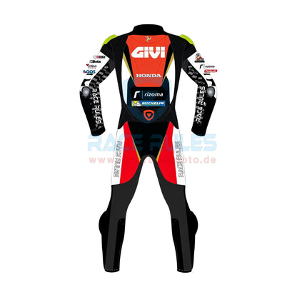 Honda LCR Cal Crutchlow Leather Motorbike Suit 2019